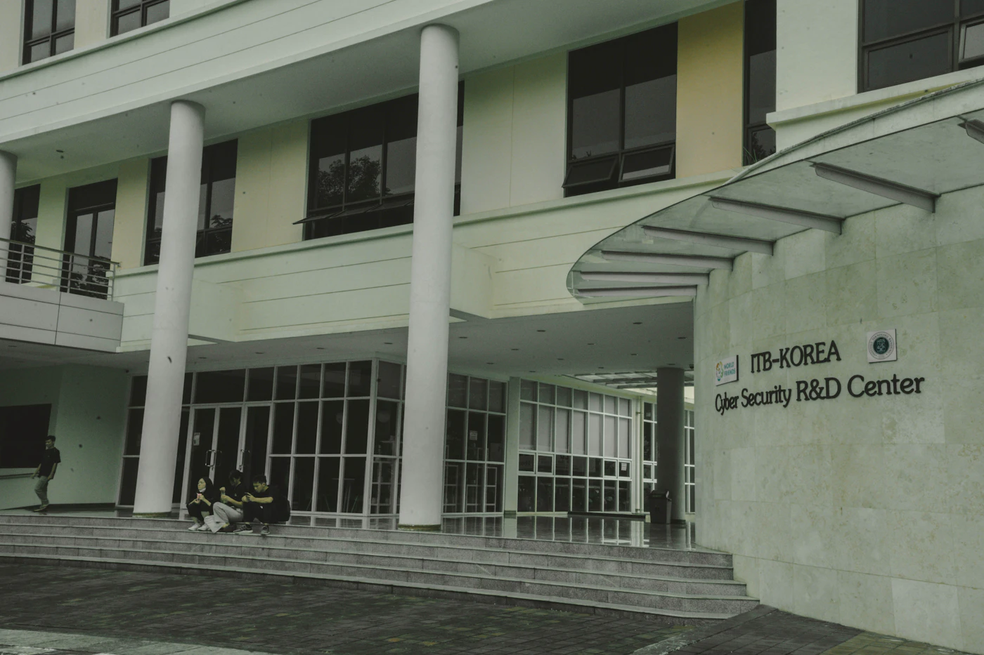 A formal institutional building representing governance and structure