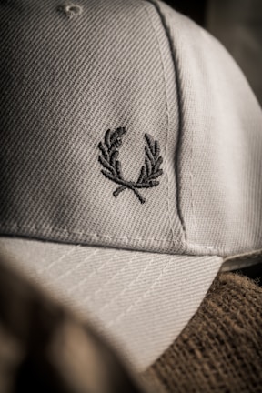 Close-up of a limited-edition Dandy cap with intricate embroidery.