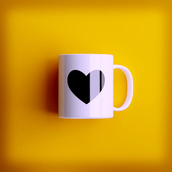 Custom printed mug