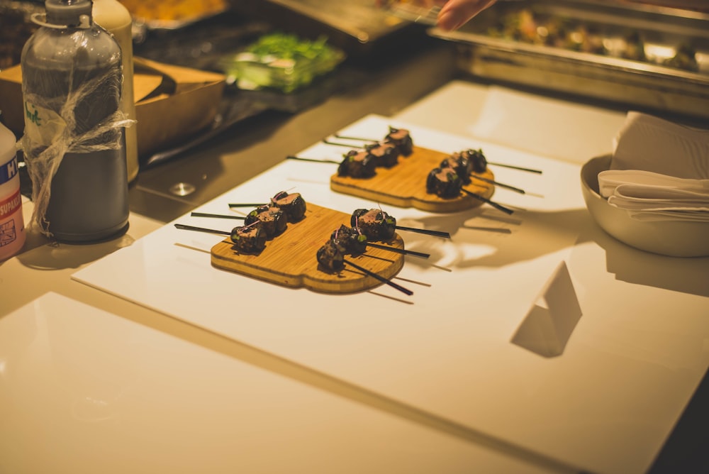 a close up of a plate of food on a table