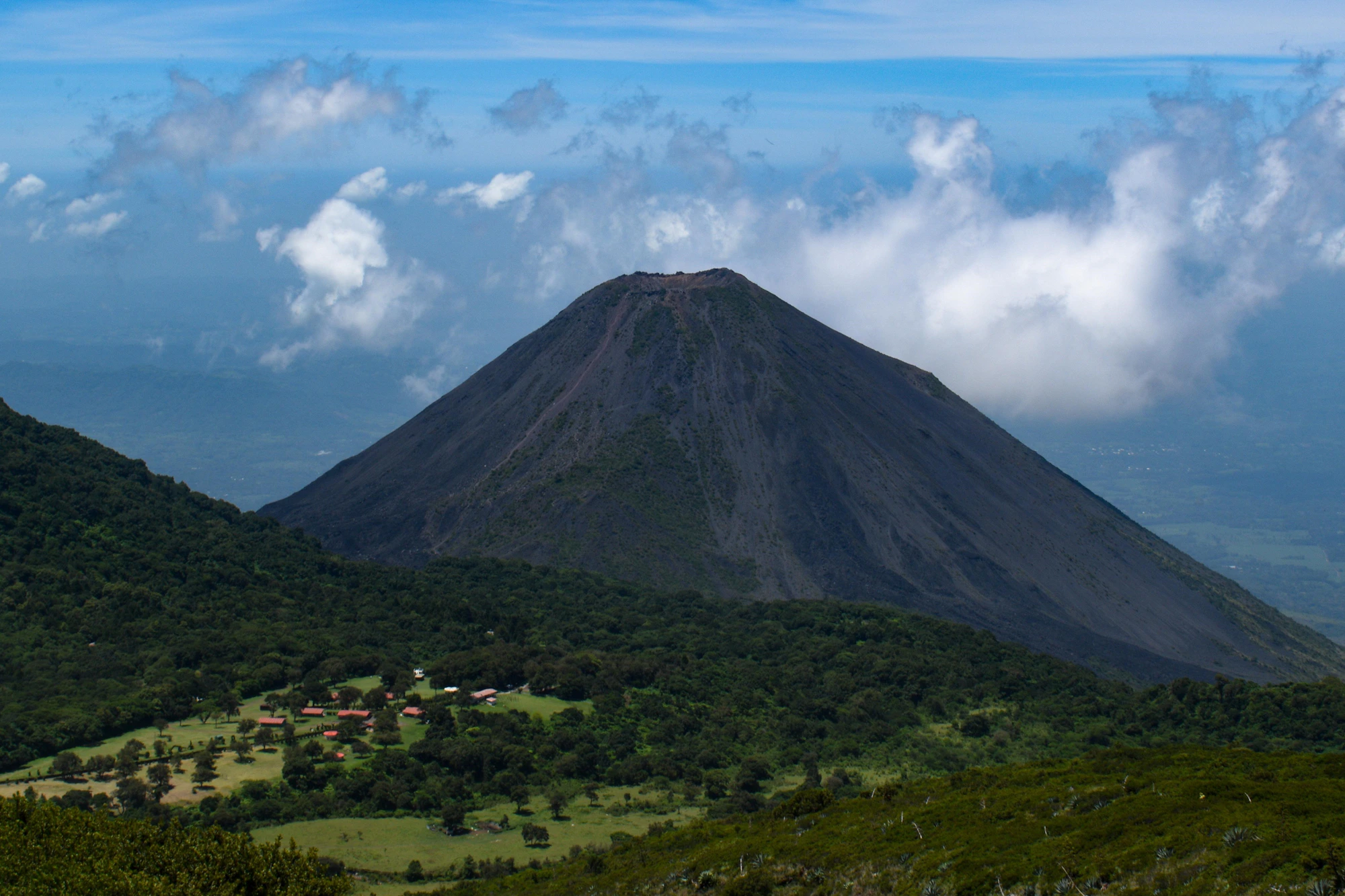 Santa Ana volcano in El Salvador