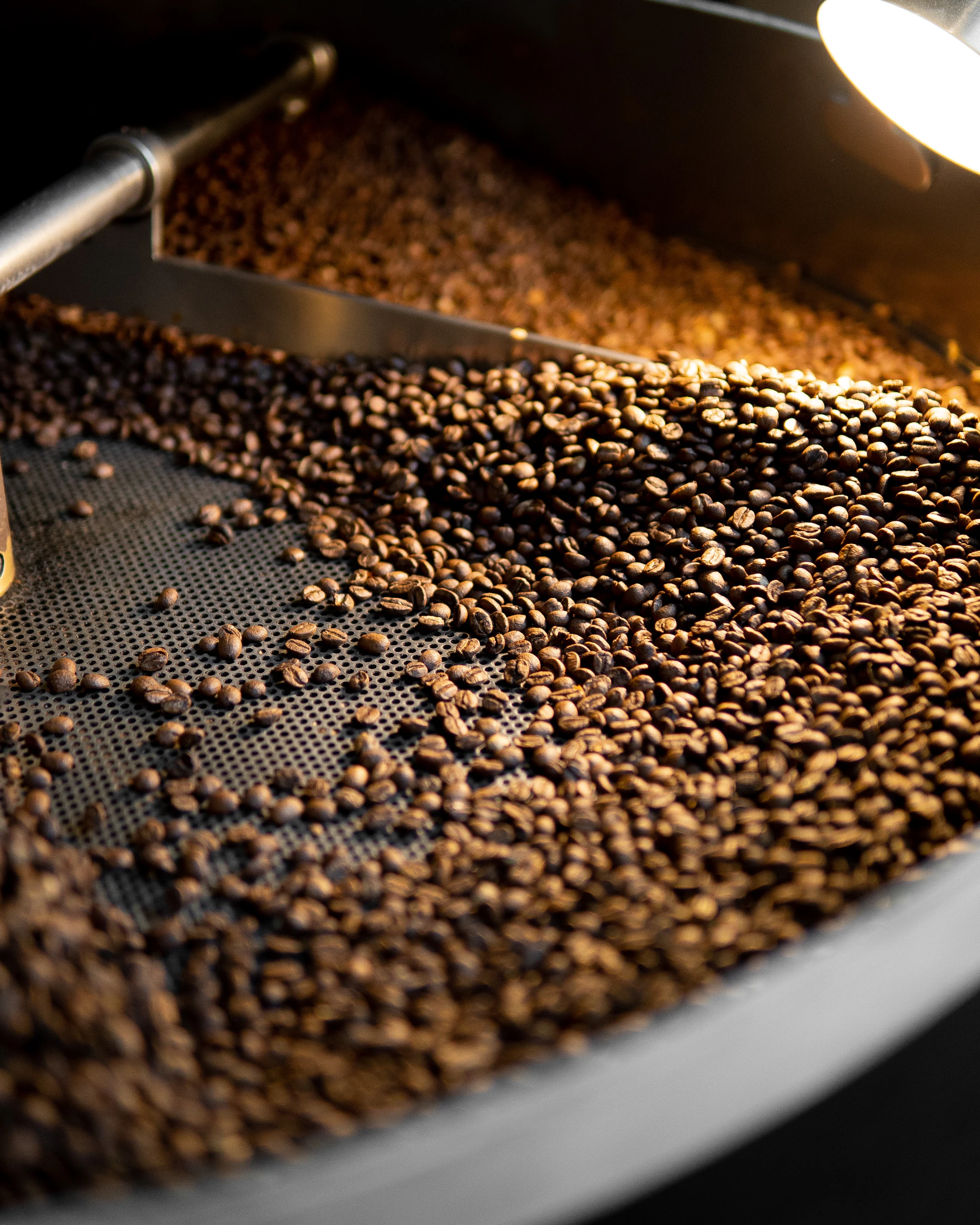 Manual coffee brewing setup