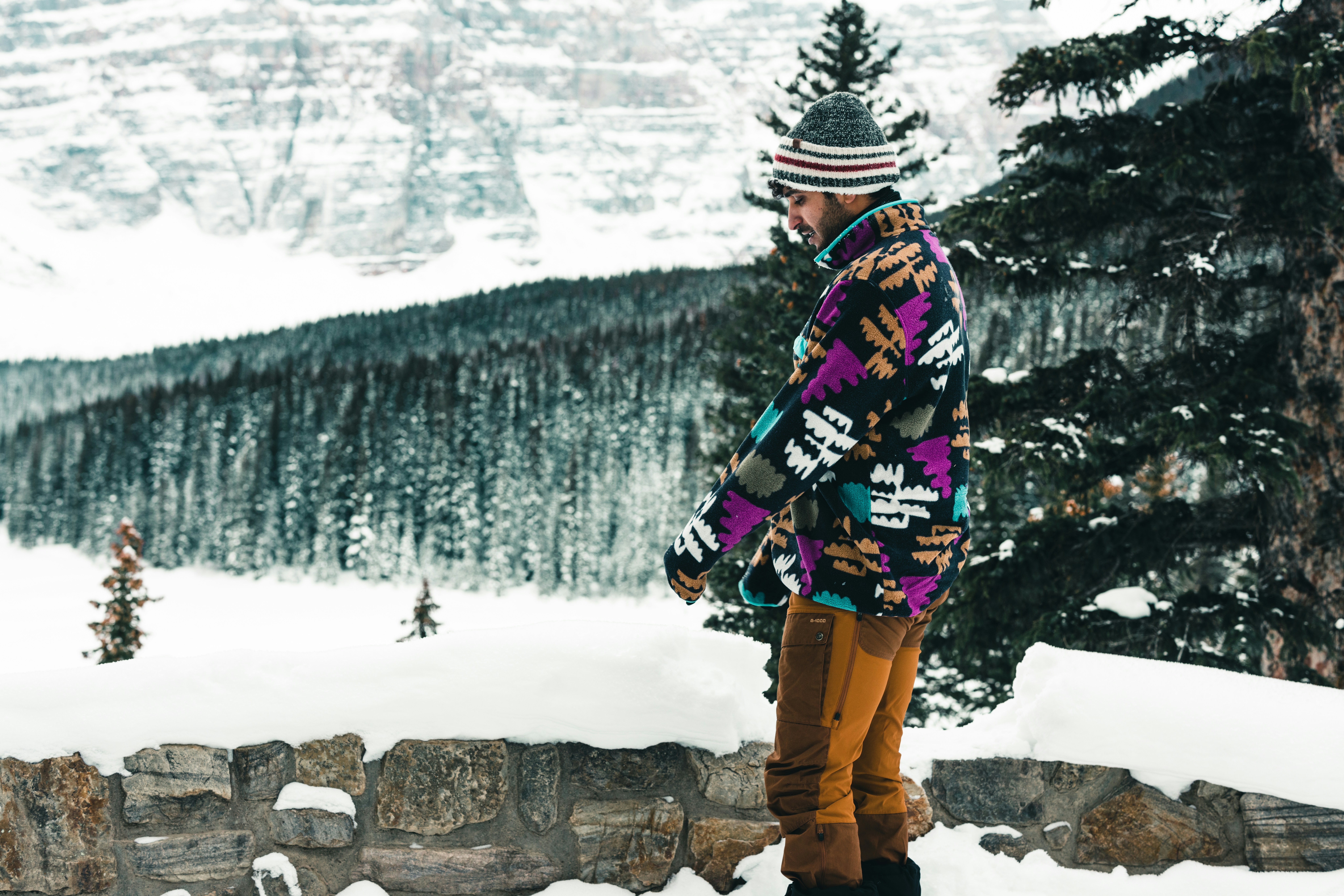 Winter in Moraine Lake