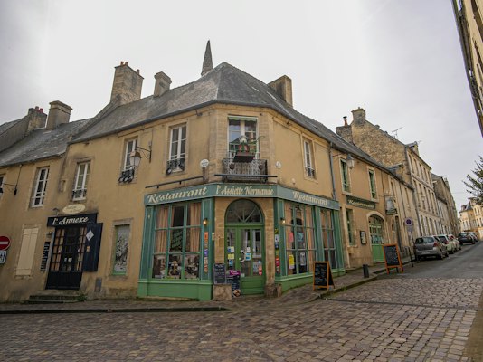 A corner of the old town — Bayeux, France