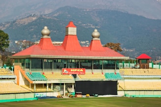 HPCA Cricket stadium in Dharamshala