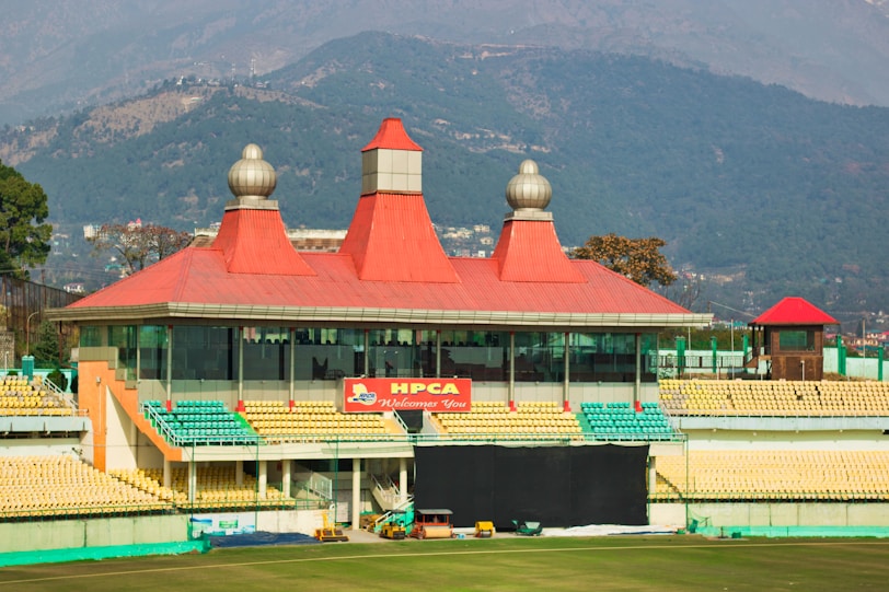 HPCA Cricket stadium in Dharamshala