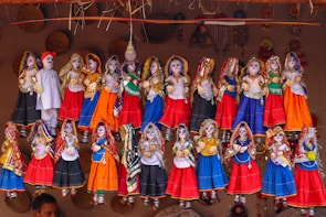Traditional Gujarati folk art showcasing local culture.