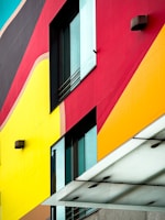 A vibrant storefront showcasing a modern ACM façade.