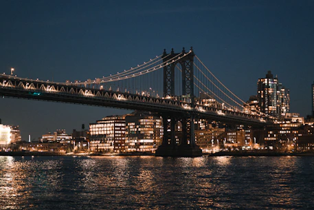 a large bridge over a large body of water