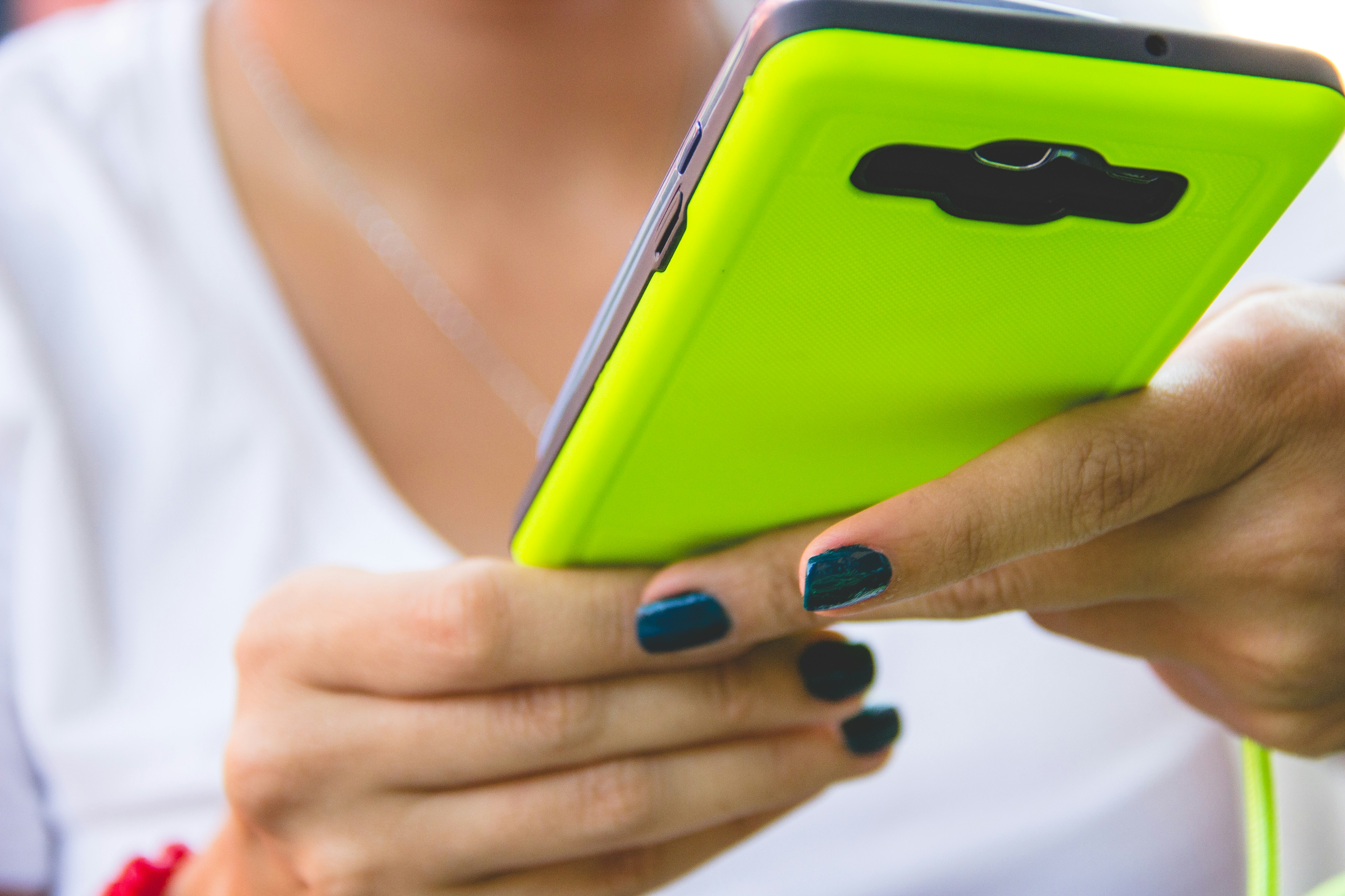 Budget smartphone showing practical features for everyday tasks and social media use