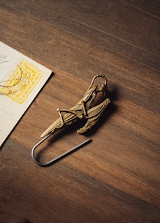 Close-up of a vintage collectible item up for auction.