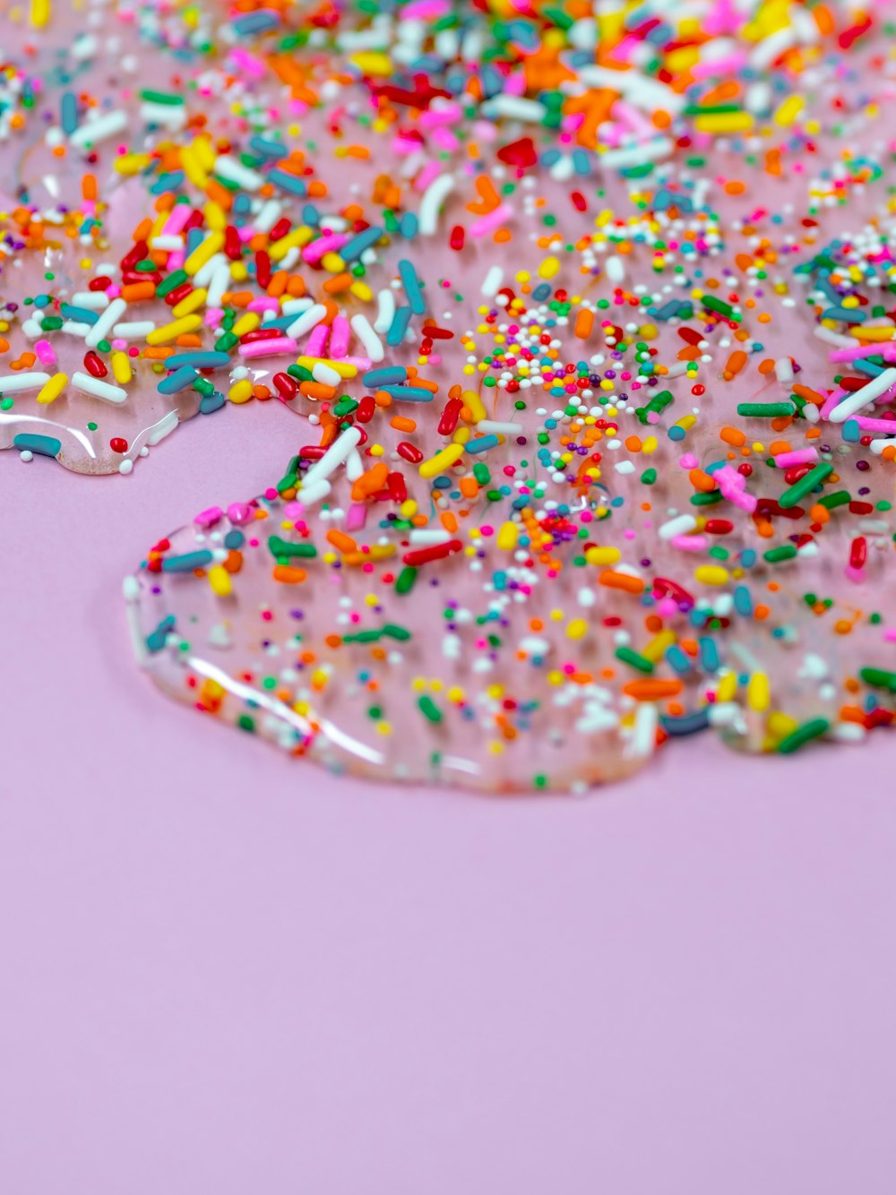 a bunch of sprinkles that are on a table