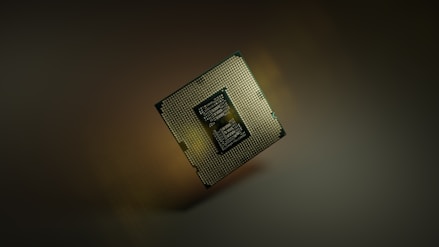 a close up of a hard drive on a surface