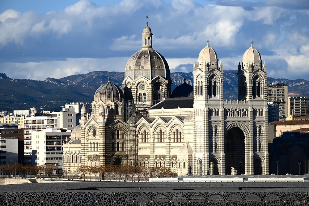 a large cathedral in the middle of a city