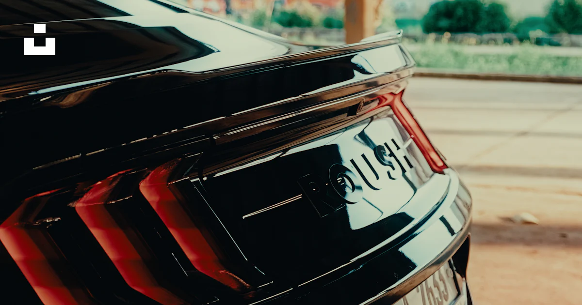 Rear Example A close up of the rear end of a car photo – Free Car Image on Unsplash