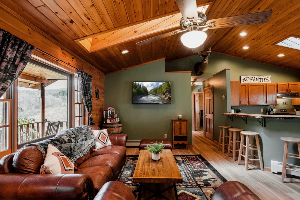 Open living space renovation