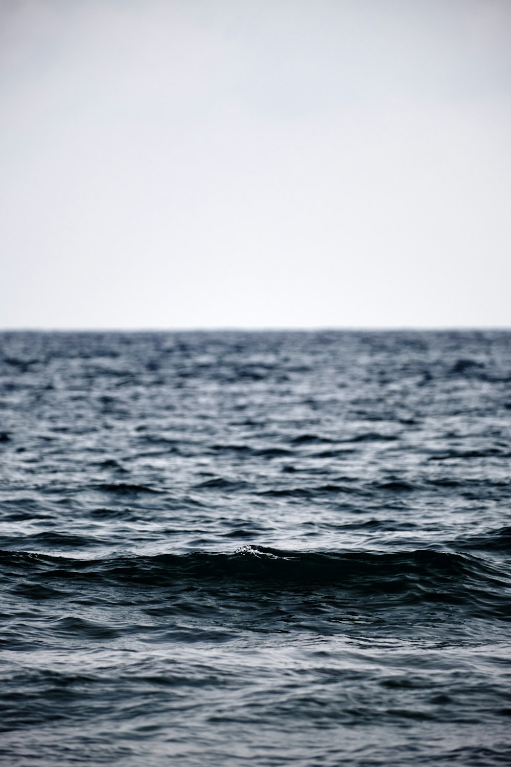 a large body of water sitting under a cloudy sky