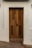 A sturdy anti-occupancy door installed in a modern residential setting.