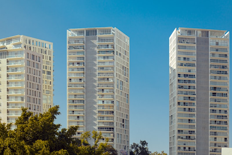 Modern buildings in Mexico City