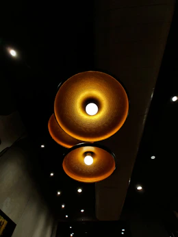 Decorative LED lighting embedded in ceiling details creating cozy ambiance.