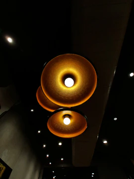Decorative LED lighting embedded in ceiling details creating cozy ambiance.
