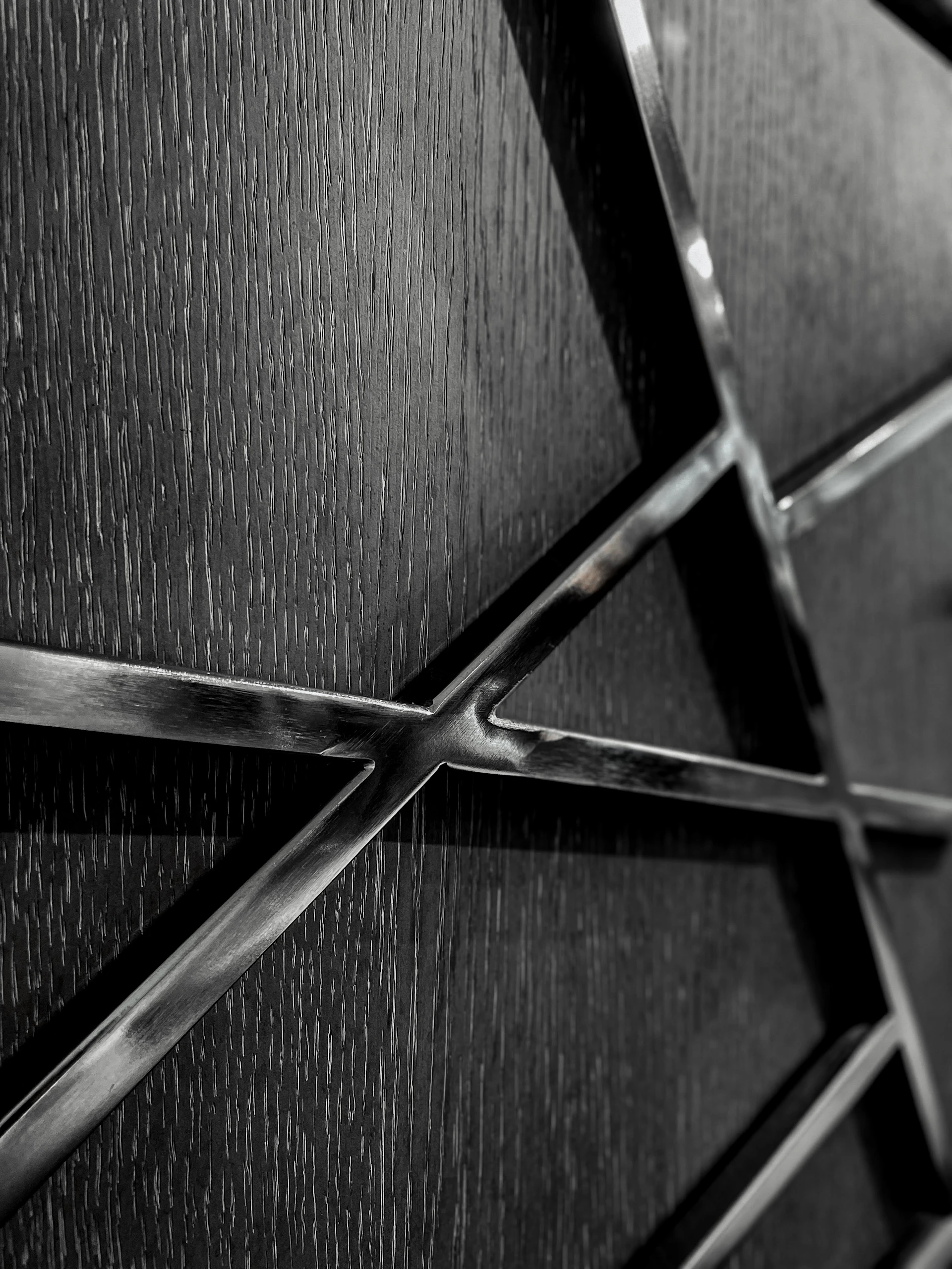 a black and white photo of an umbrella