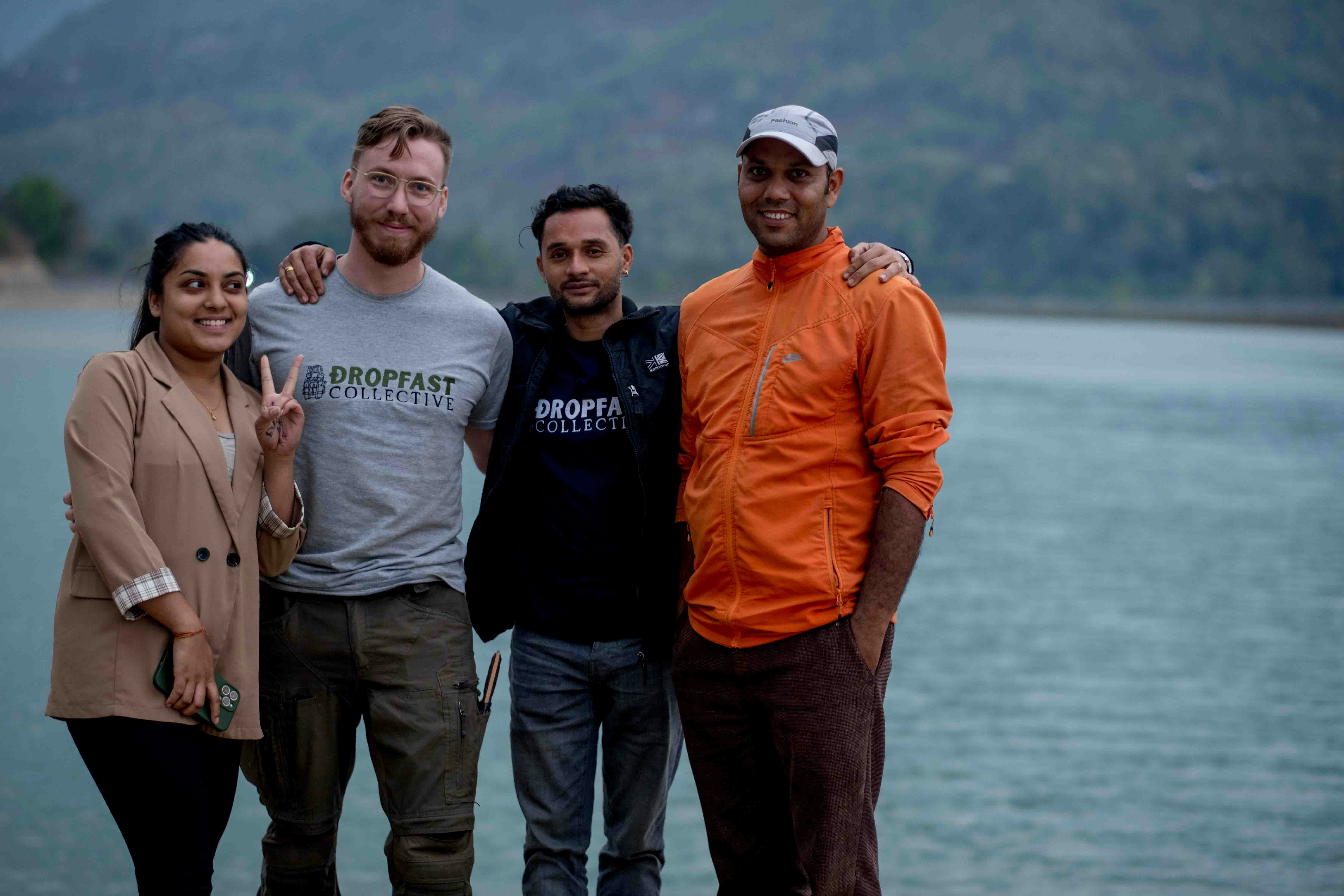 Water-side mapping team