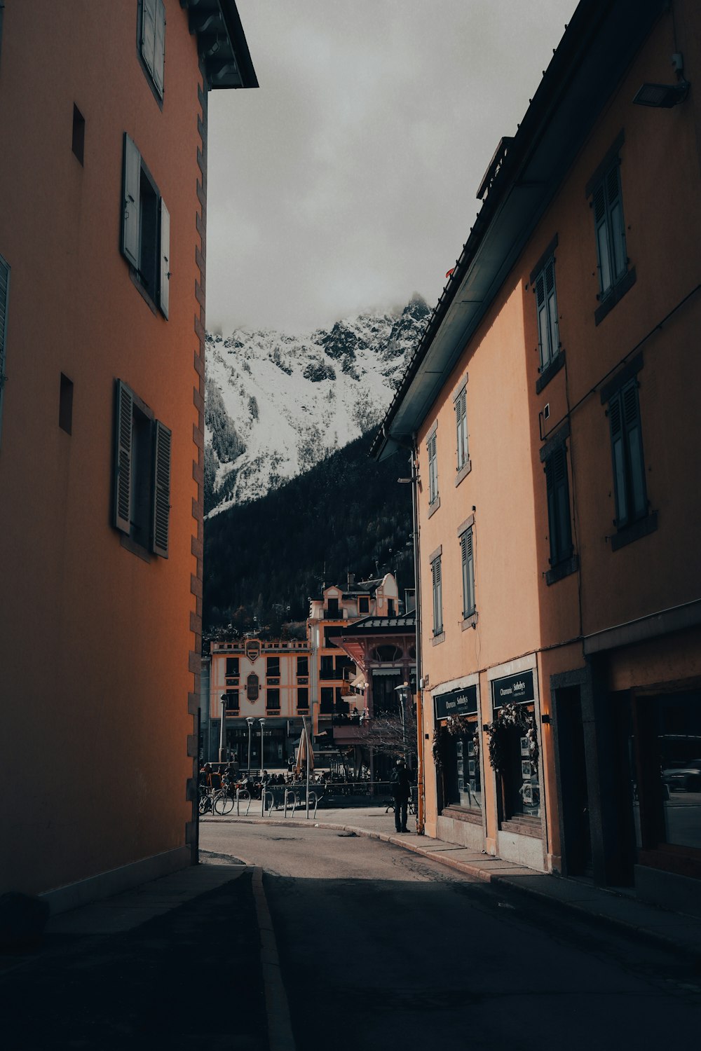 a couple of buildings that are next to each other