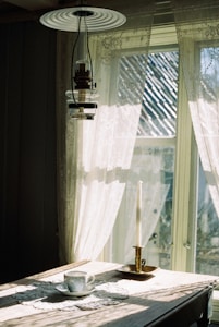 White Table Runner