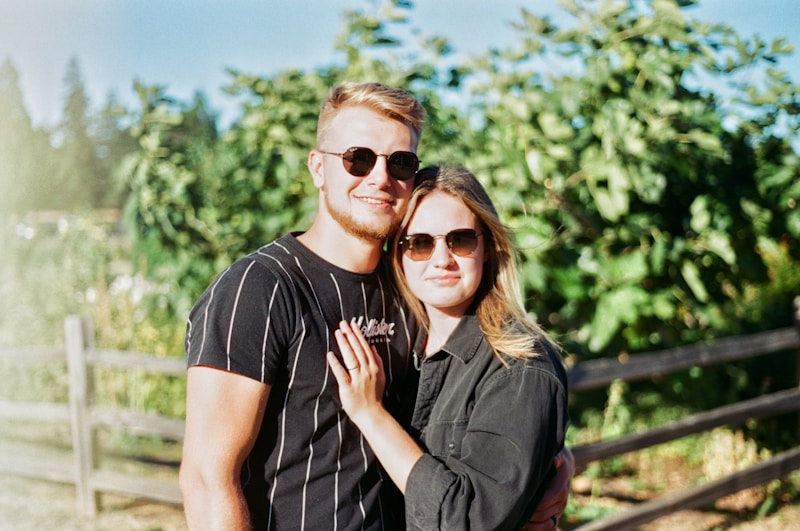 Stylish couple together