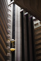A modern passenger elevator in a sleek building interior.