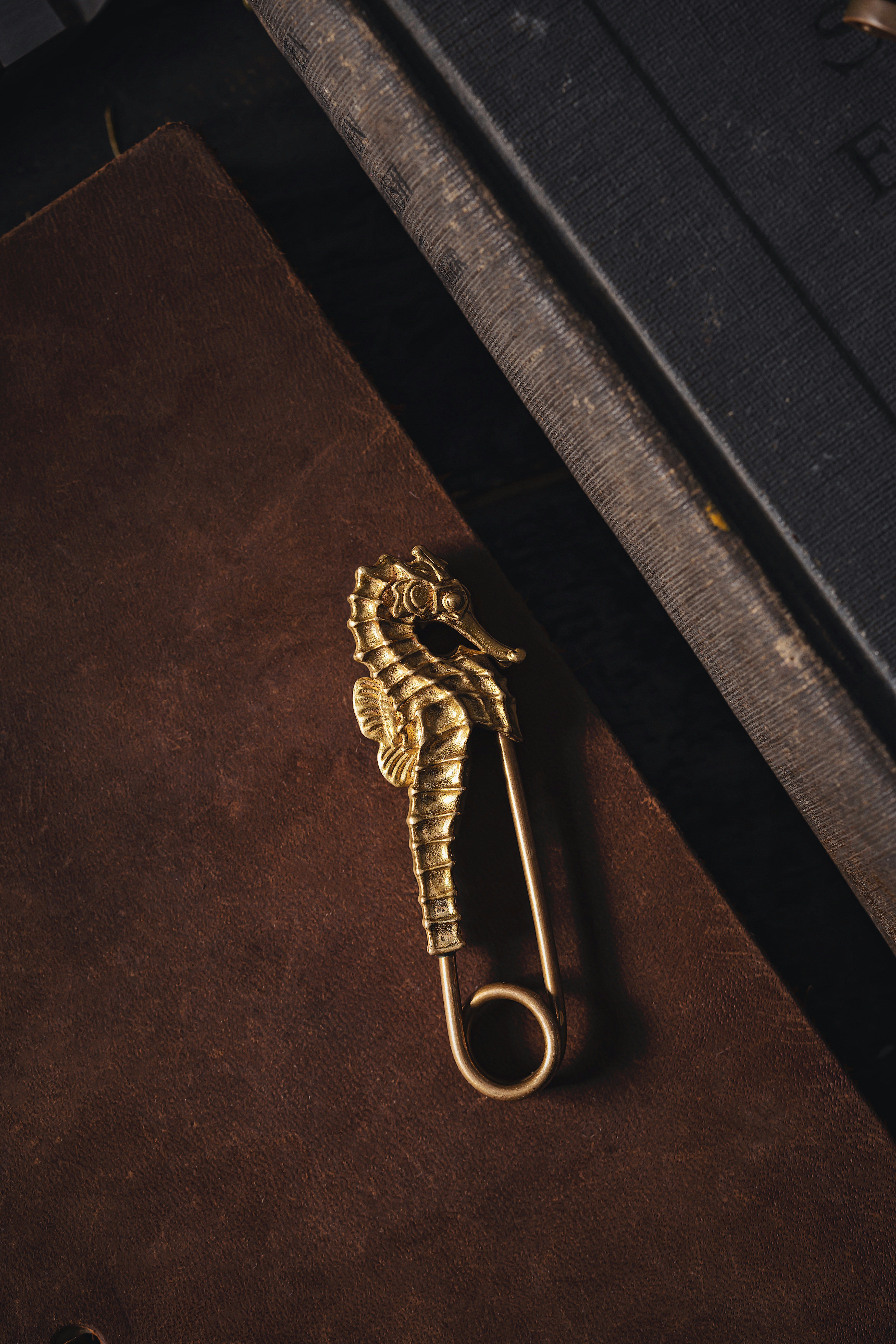 Seahorse Pin Keychain