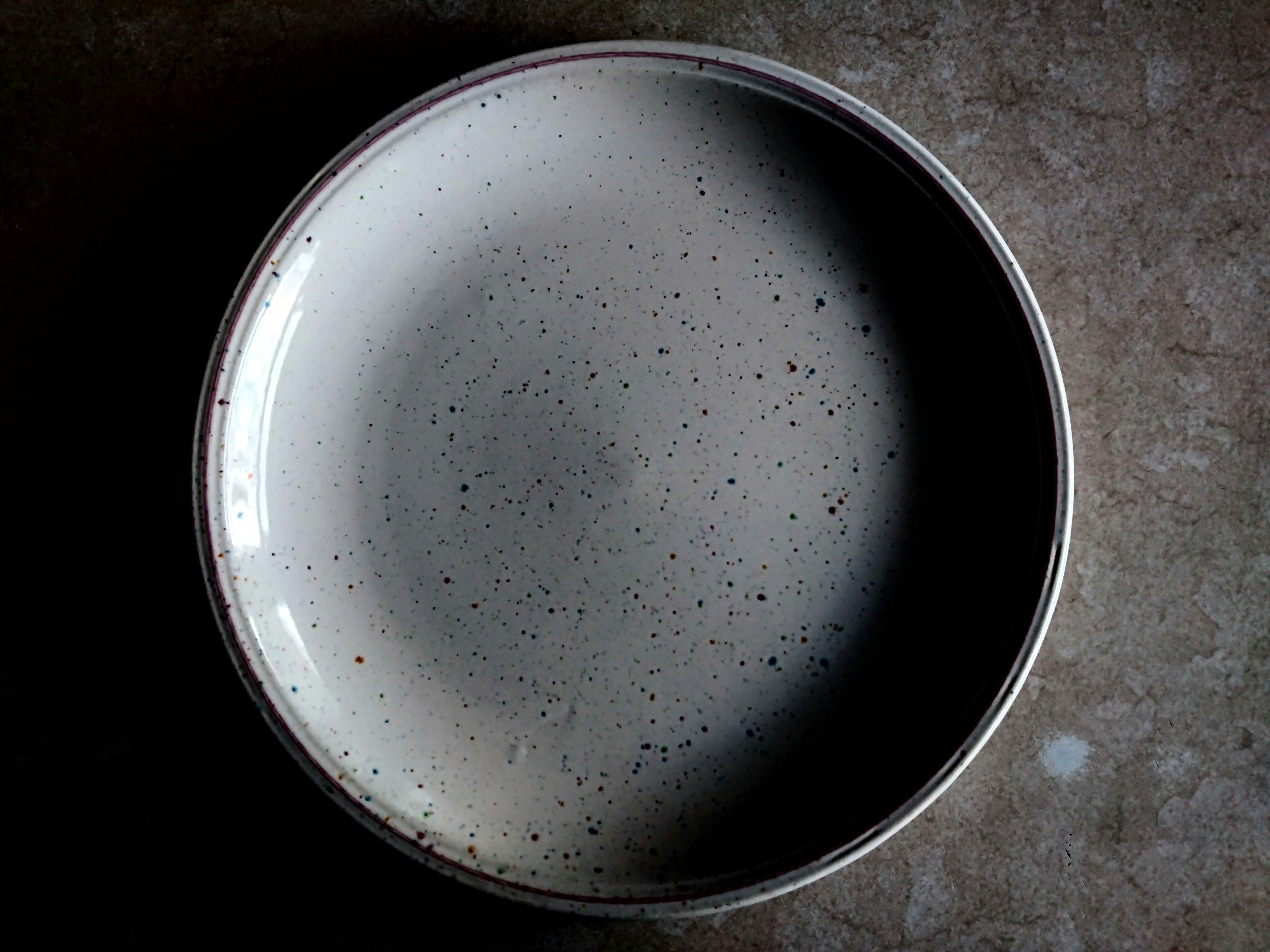 Speckled Ceramic Plate