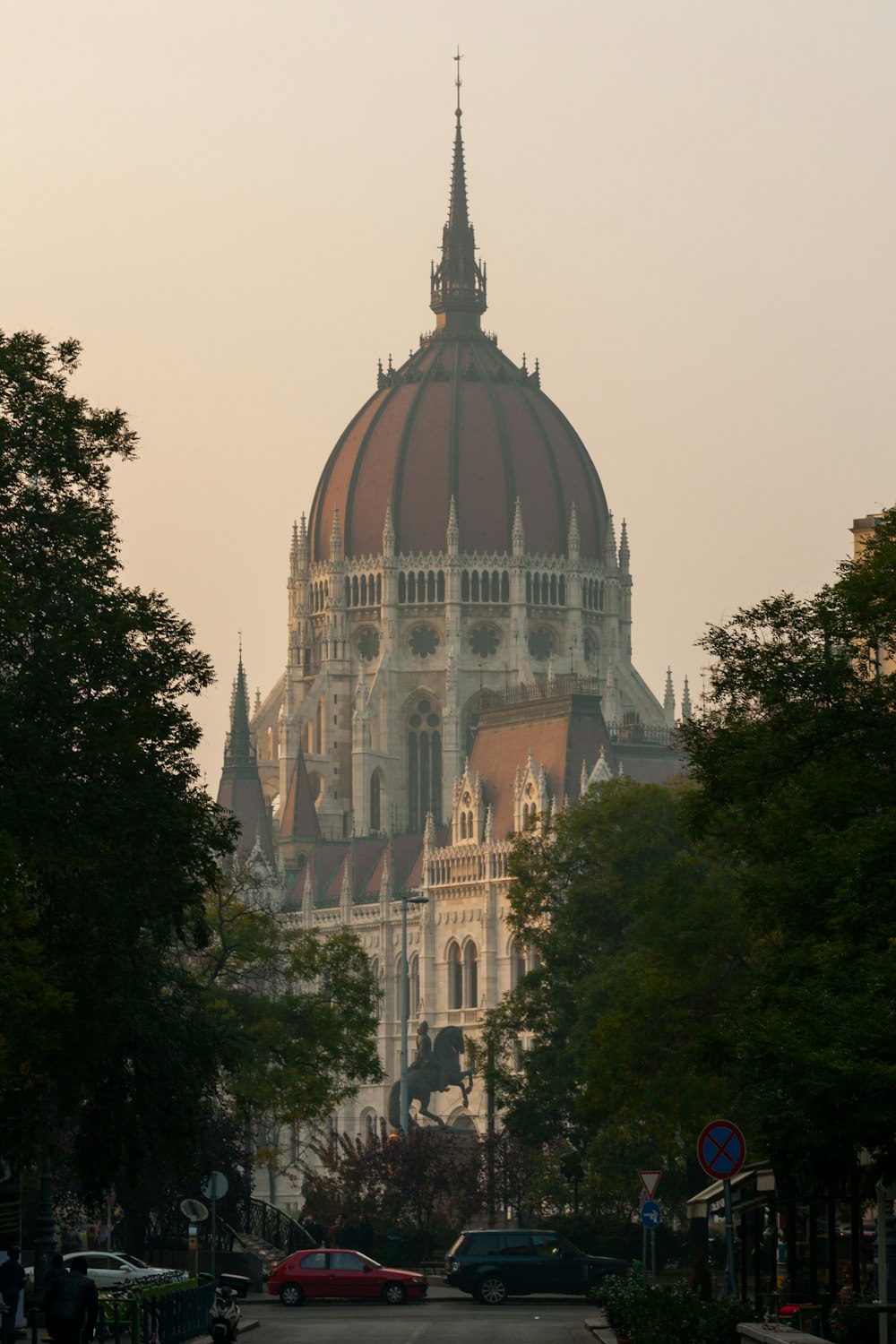 a large building with a dome on top of it