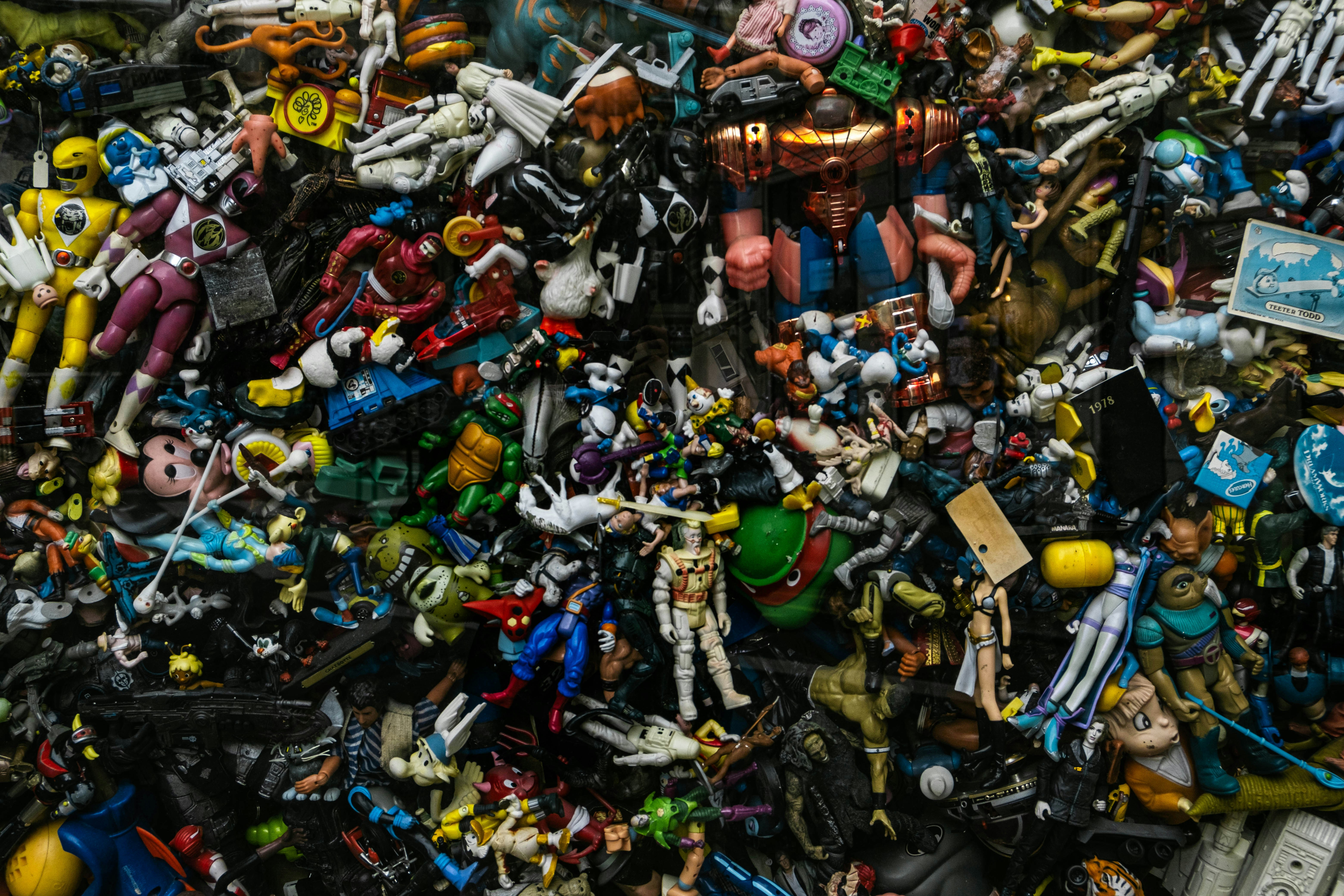 Transformers toy collection