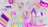 A colorful art piece featuring playful designs suitable for all ages.