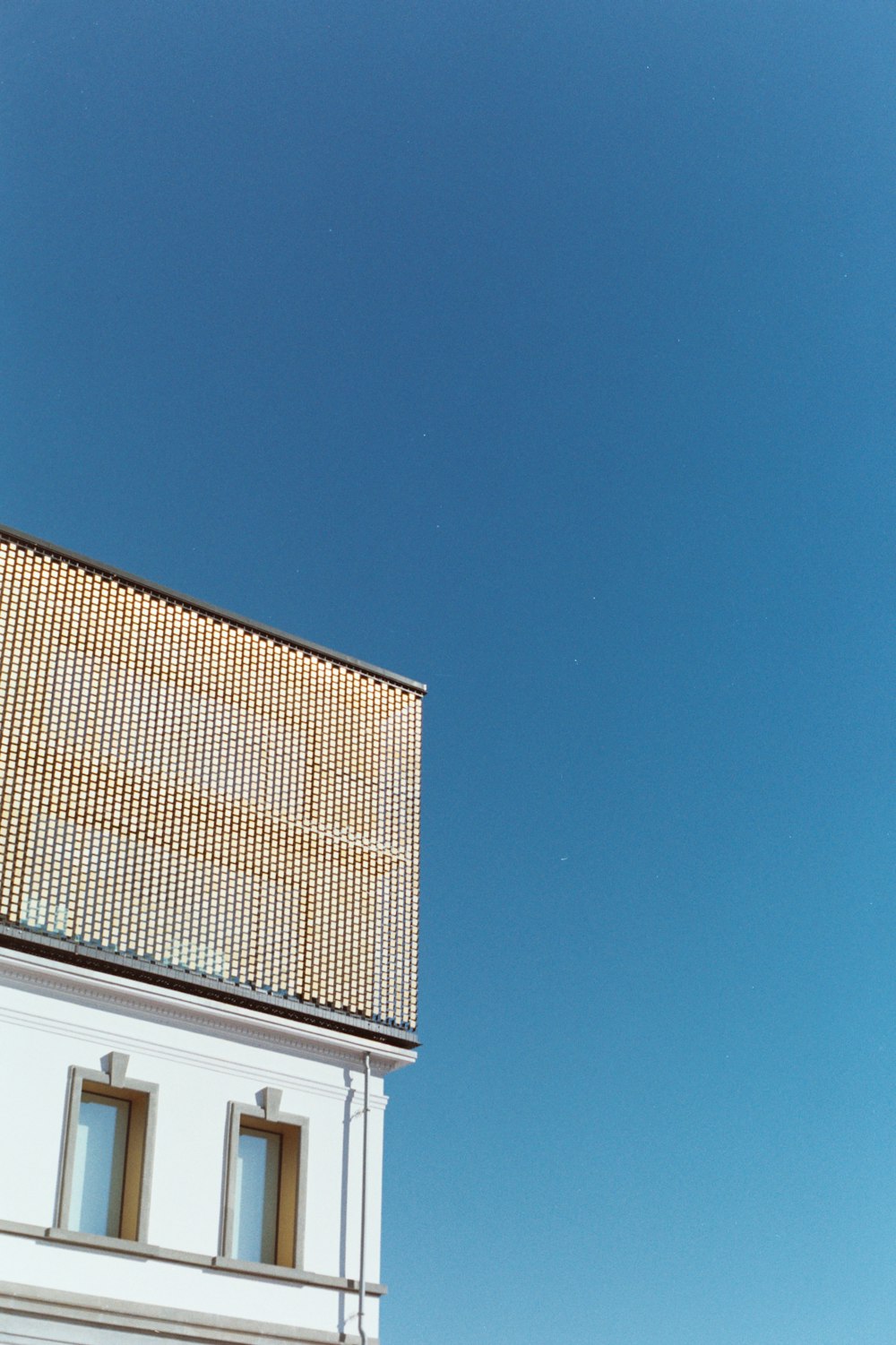 a building with a clock on the front of it