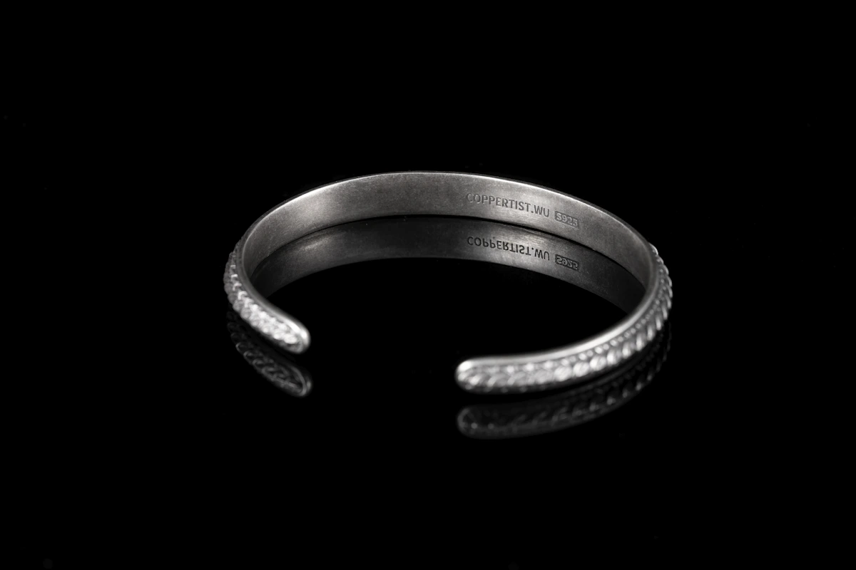 Sterling Silver Open Cuff alternate view