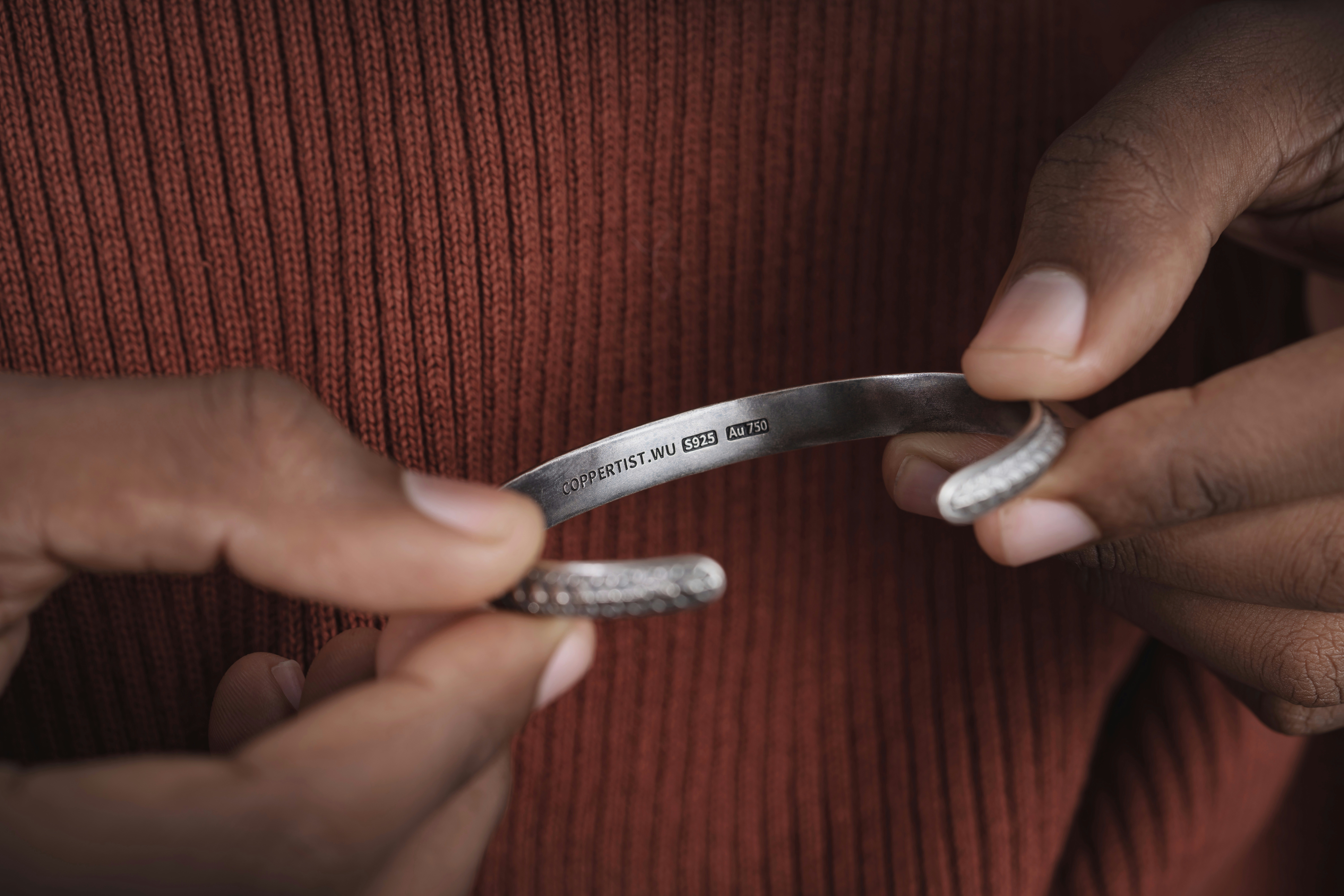 Matte Silver Cuff