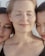 two women with their eyes closed and their eyes closed