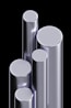 a group of three metal cylinders sitting next to each other