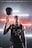 A basketball player in a black jersey with 'LDN' written on it holds a spinning basketball on one finger. The background features a modern, industrial look with horizontal neon lights in red and white, creating a dynamic atmosphere.