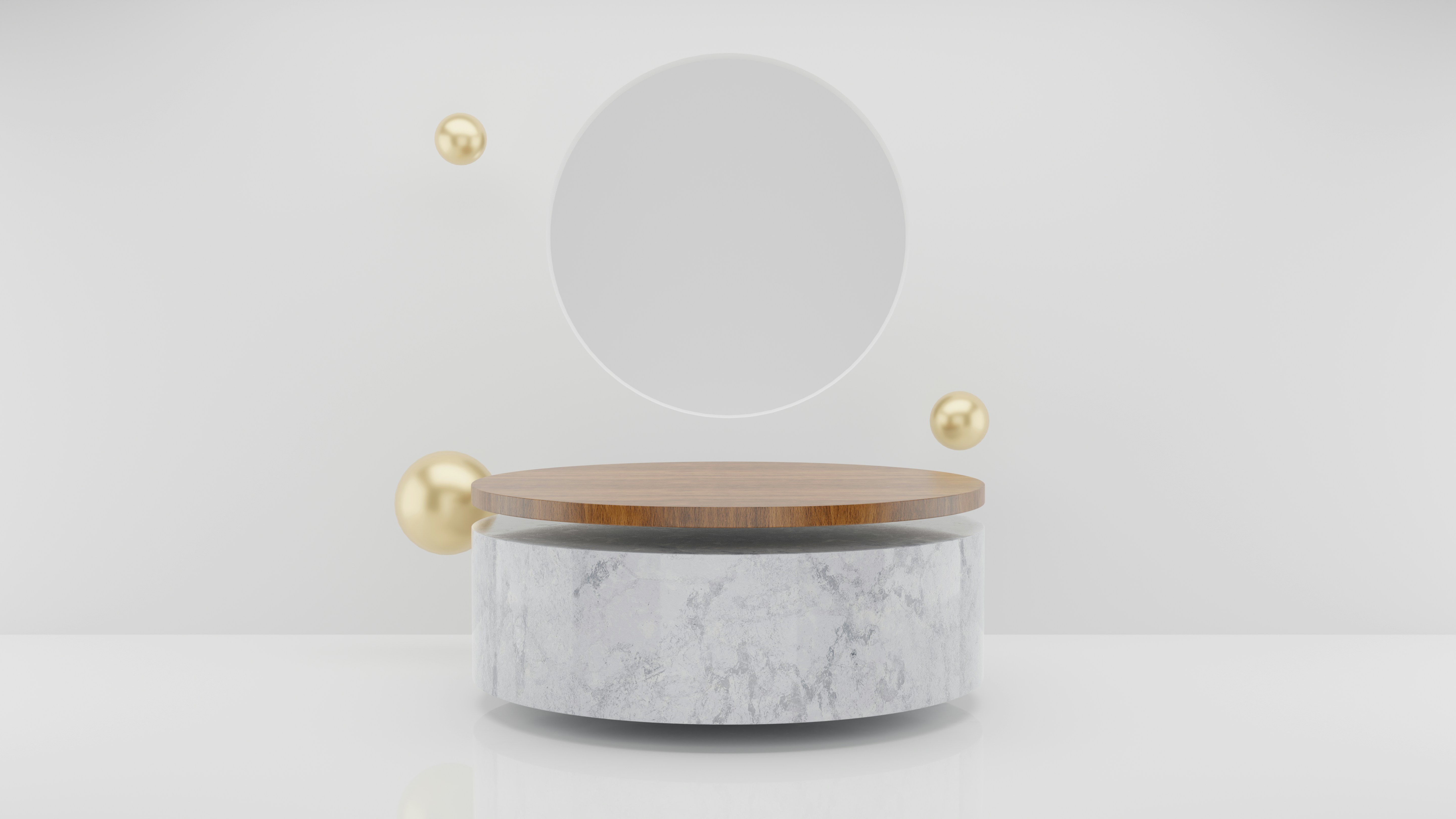 Elegant display podium