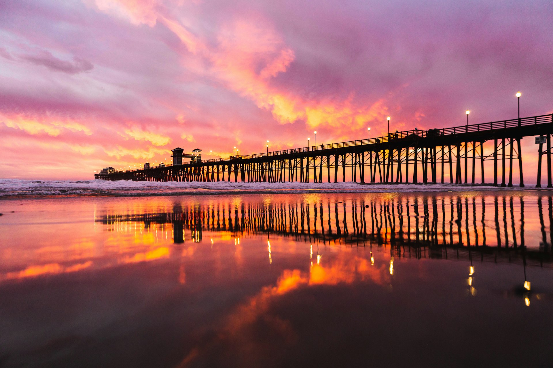 Oceanside Beach Sunset