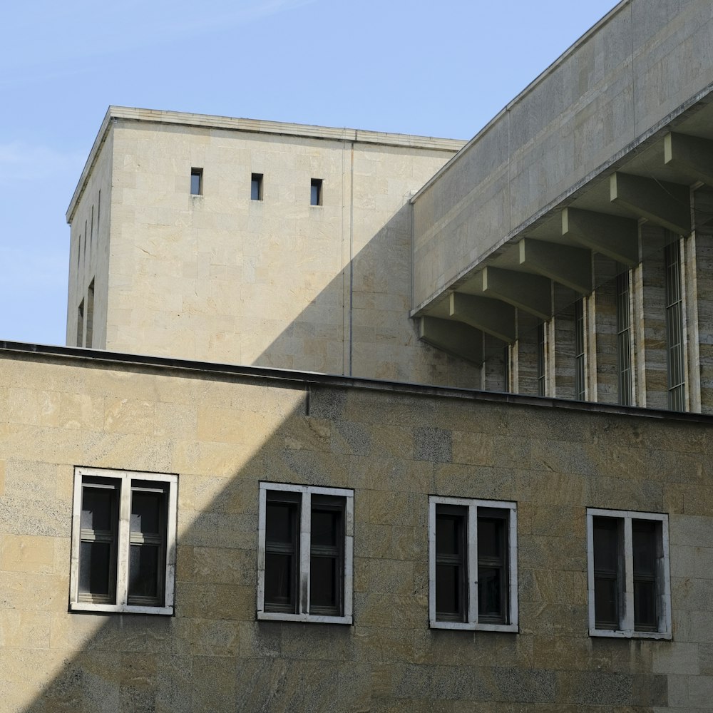 a clock on the side of a building