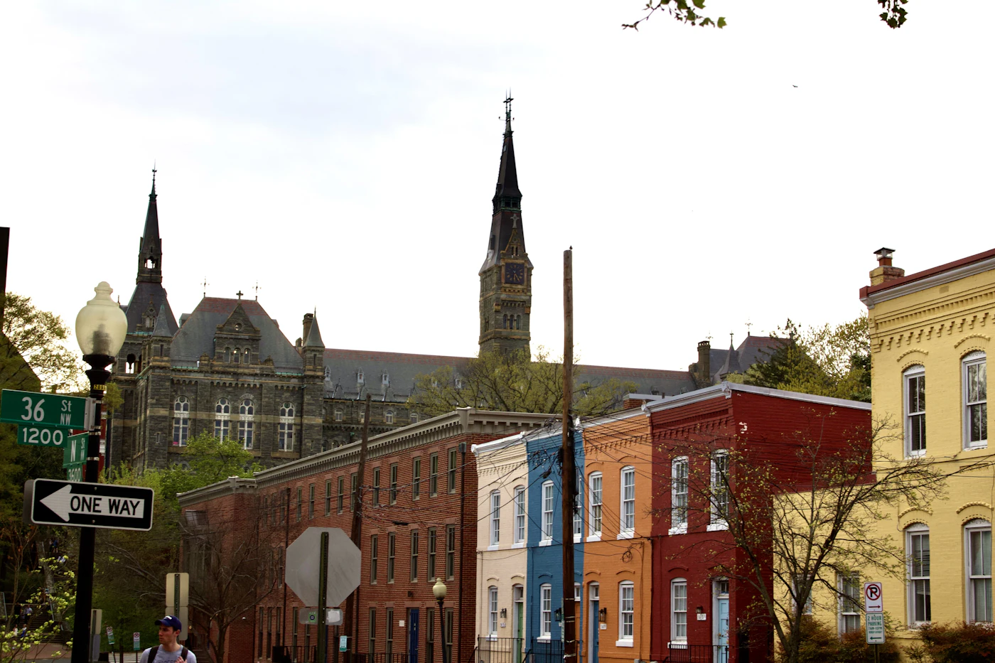 Die weiss gestrichene Holzkathedrale St. George’s in Georgetown