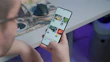 A diverse group of people browsing products on their phones