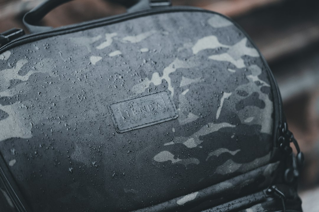 travel backpack exterior