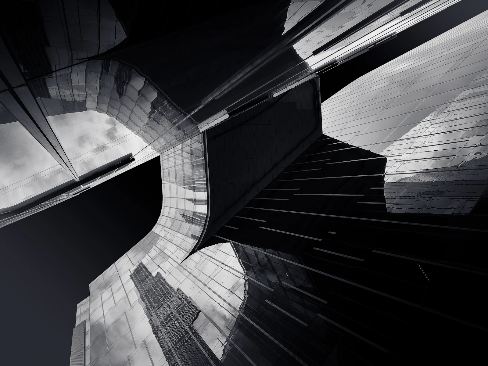 Façade intelligente d’un bâtiment contemporain