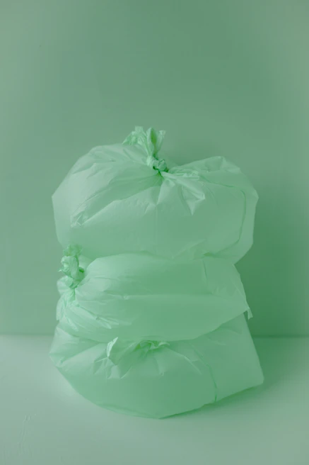 Eco-friendly paper bags filled and ready for retail display with verdapak branding